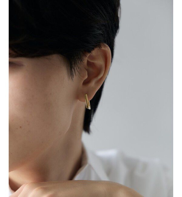 Jouete「[スナップピアス] スクエア」|ピアス|