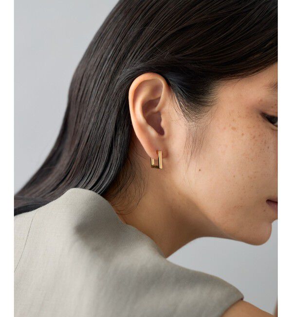 Jouete「[スナップピアス] スクエア」|ピアス|