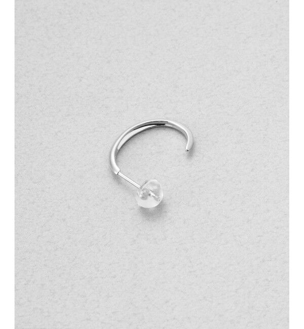 Jouete「[サスペンダー] K10WG ピアス オーバル」|ピアス|