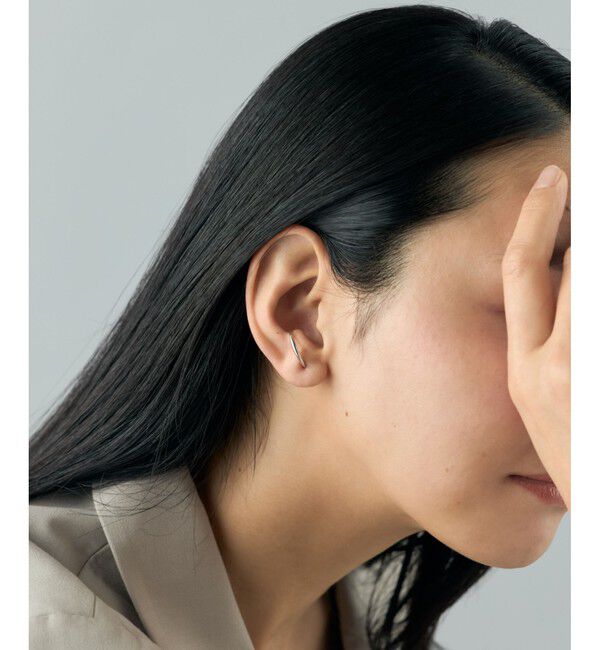 Jouete「[サスペンダー] K10WG ピアス オーバル」|ピアス|