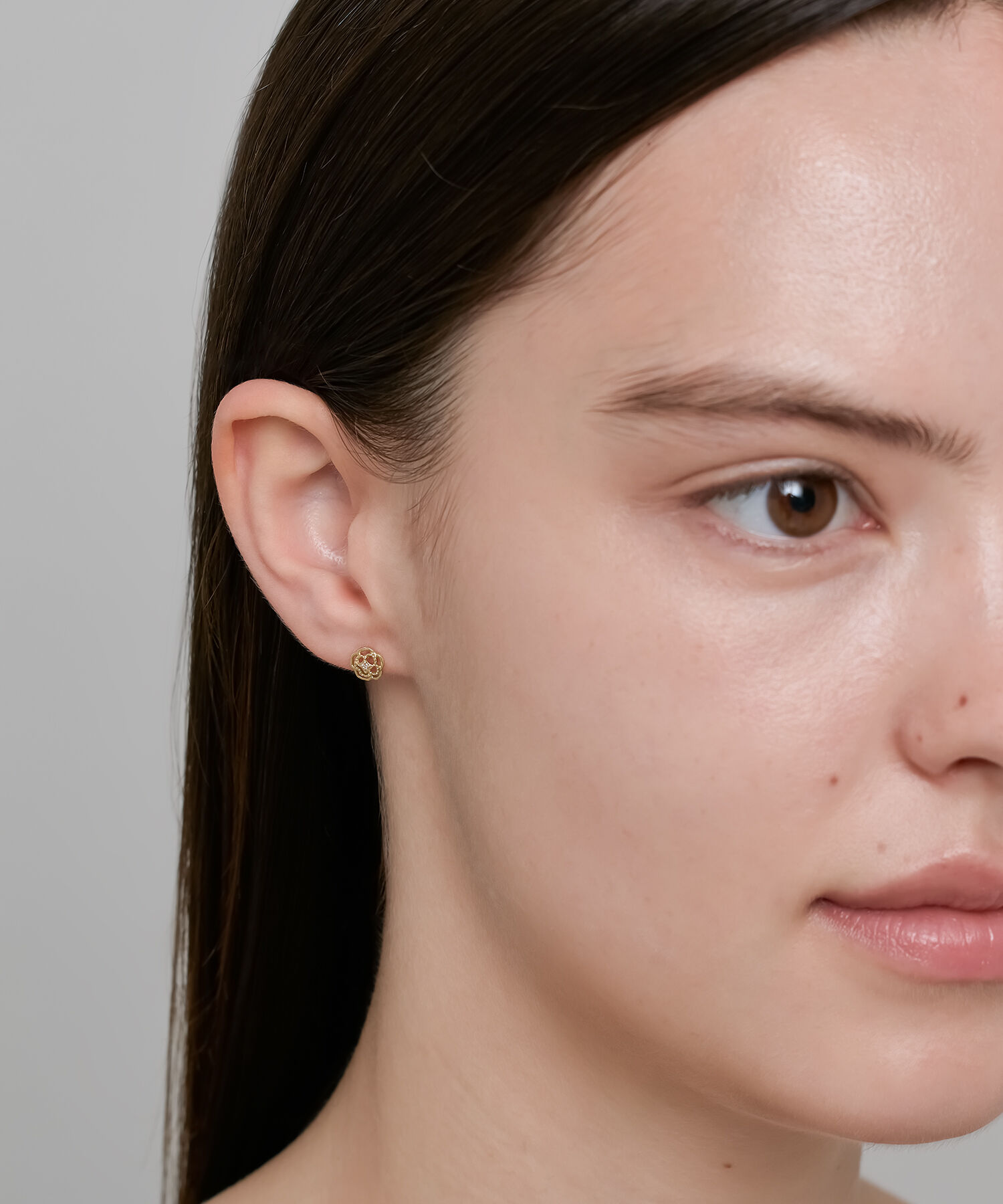 NOJESS「K10ダイヤモンドピアス」|ピアス|