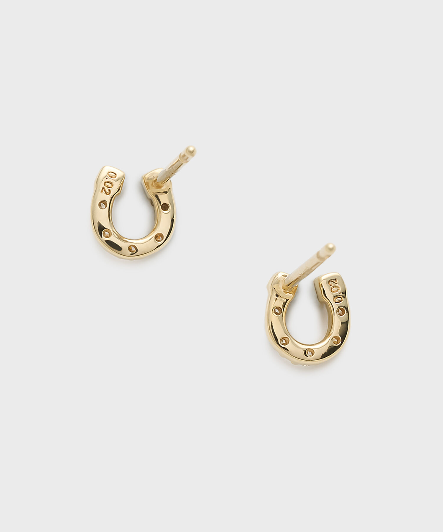 NOJESS「【Tiny Motif】K10ダイヤモンドシューピアス（0.02ct）」|ピアス|