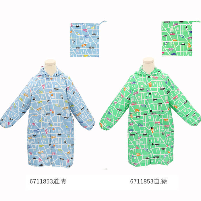 BACKYARD FAMILY「レインコート キッズ ランドセル対応 通販 女の子 撥水 クリア おしゃれ かわいい ジュニア」|その他ベビー用品|