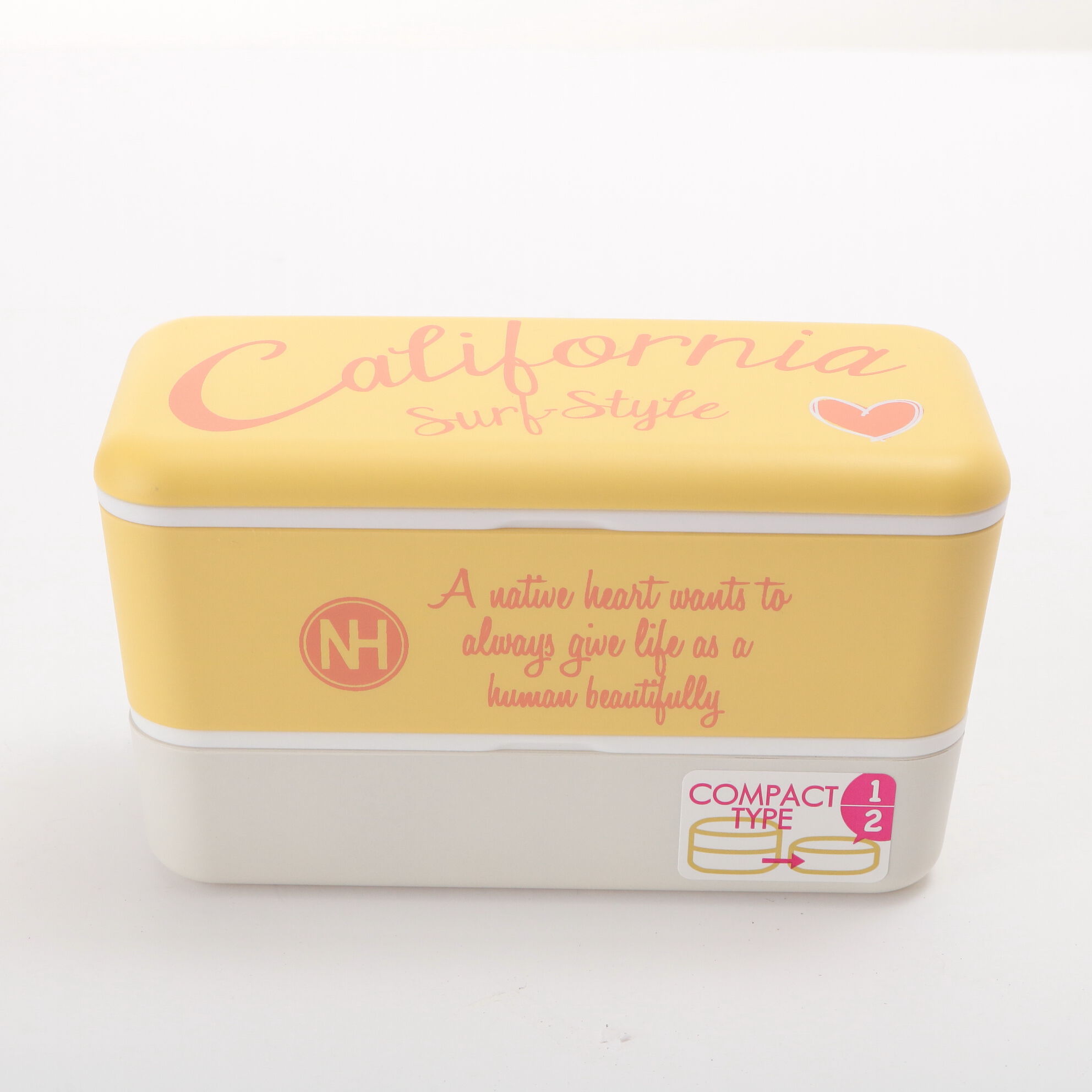 BACKYARD FAMILY「ランチボックス ネイティブハート Native Heart お弁当箱 NH 2段 ランチ 通販」|食器・キッチングッズ|イエロー1