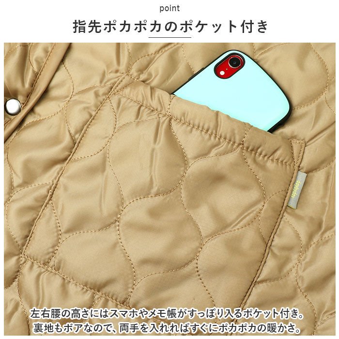 BACKYARD FAMILY「REP レップ エプロン キルト 通販 キルトエプロン 前掛 前掛け ボア ゆったり ポケット」|その他|