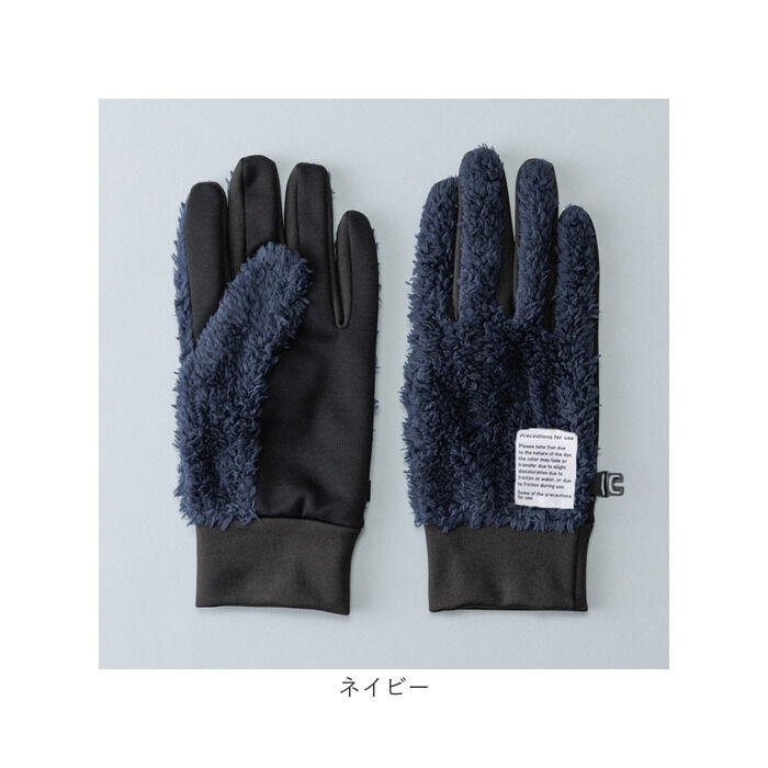 BACKYARD FAMILY「クロダ 手袋 メンズ 通販 グローブ 手ぶくろ 防寒 暖かい おしゃれ シンプル パイルコンビ」|手袋|