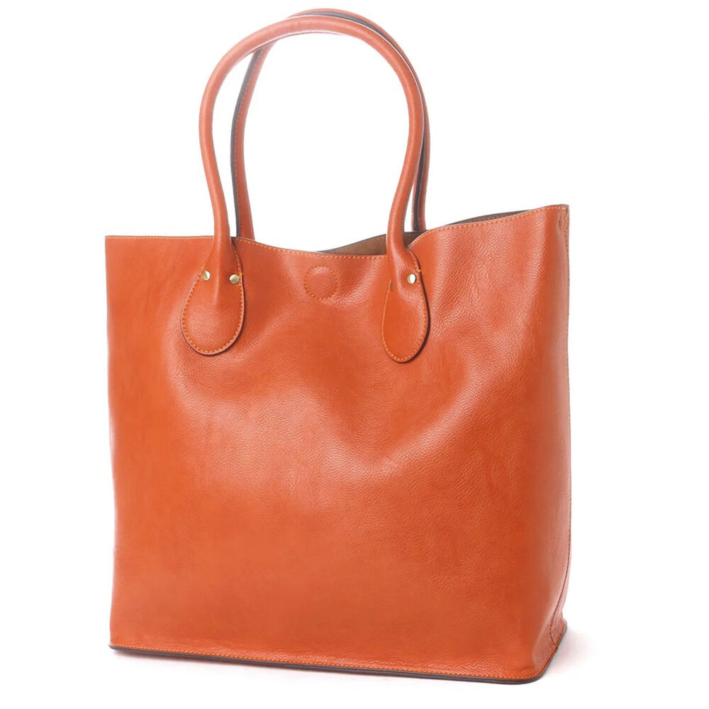 BACKYARD FAMILY「トートバッグ フェイクレザー 通販 レディース メンズ トートバック オティアス 01941」|トートバッグ|オレンジ1