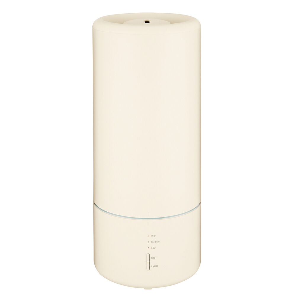 BACKYARD FAMILY「加湿器 おしゃれ 通販 アロマ シンプル スリム 超音波式 上から給水 2.7L 超音波振動方式」|電化製品|ホワイト1