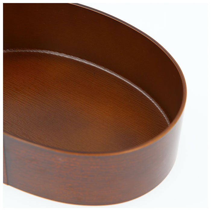 BACKYARD FAMILY「曲げわっぱ 弁当箱 レンジ対応 通販 小判弁当 わっぱ風 1段 抗菌 弁当箱 丸型 大きいサイズ」|食器・キッチングッズ|