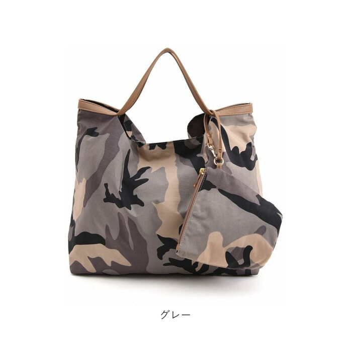 BACKYARD FAMILY「cooco クーコ バッグ トートバッグ 迷彩柄 大容量 レディース 通販 トートバック トート」|トートバッグ|