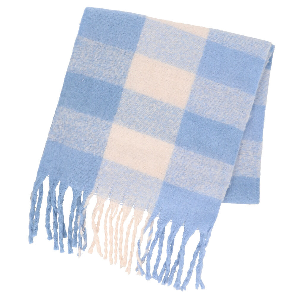 BACKYARD FAMILY「マフラー 大判 通販 襟巻き 首巻き レディース 女性 女の子 ネックウォーマー 冬小物 秋冬」|ストール|ブルー2