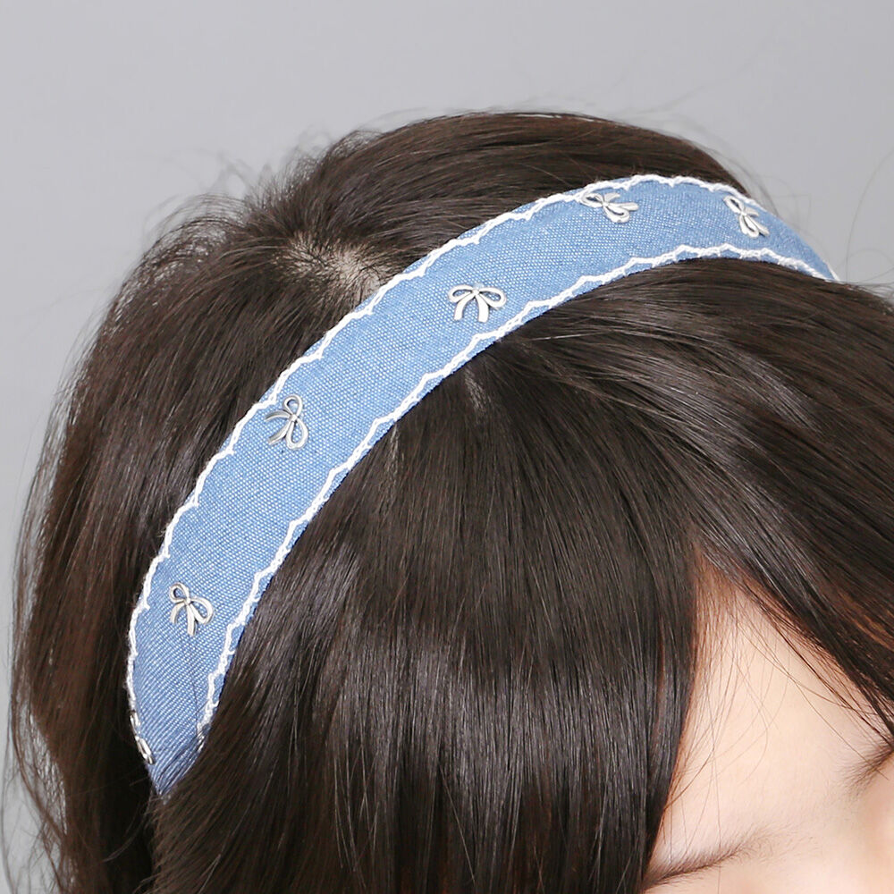 BACKYARD FAMILY「RORA カチューシャ 太め 通販 ローラ ルーシー ヘッドドレス ヘアアクセサリー 髪飾り」|その他|ブルー1