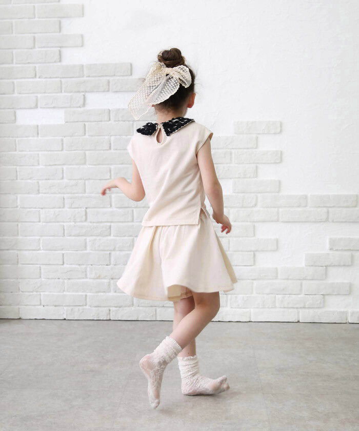 BACKYARD FAMILY「Rora バレッタ キッズ 通販 ミルフルル 髪飾り ヘアクリップ 髪留め リボン 大きめ レース」|その他|