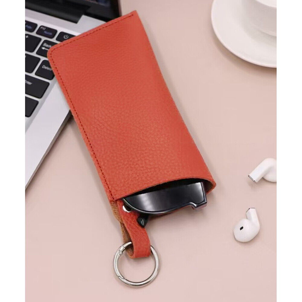 BACKYARD FAMILY「メガネケース カラビナ 通販 めがねケース 眼鏡ケース ソフトケース おしゃれ ソフト 薄型 大人」|その他|ブラウン1