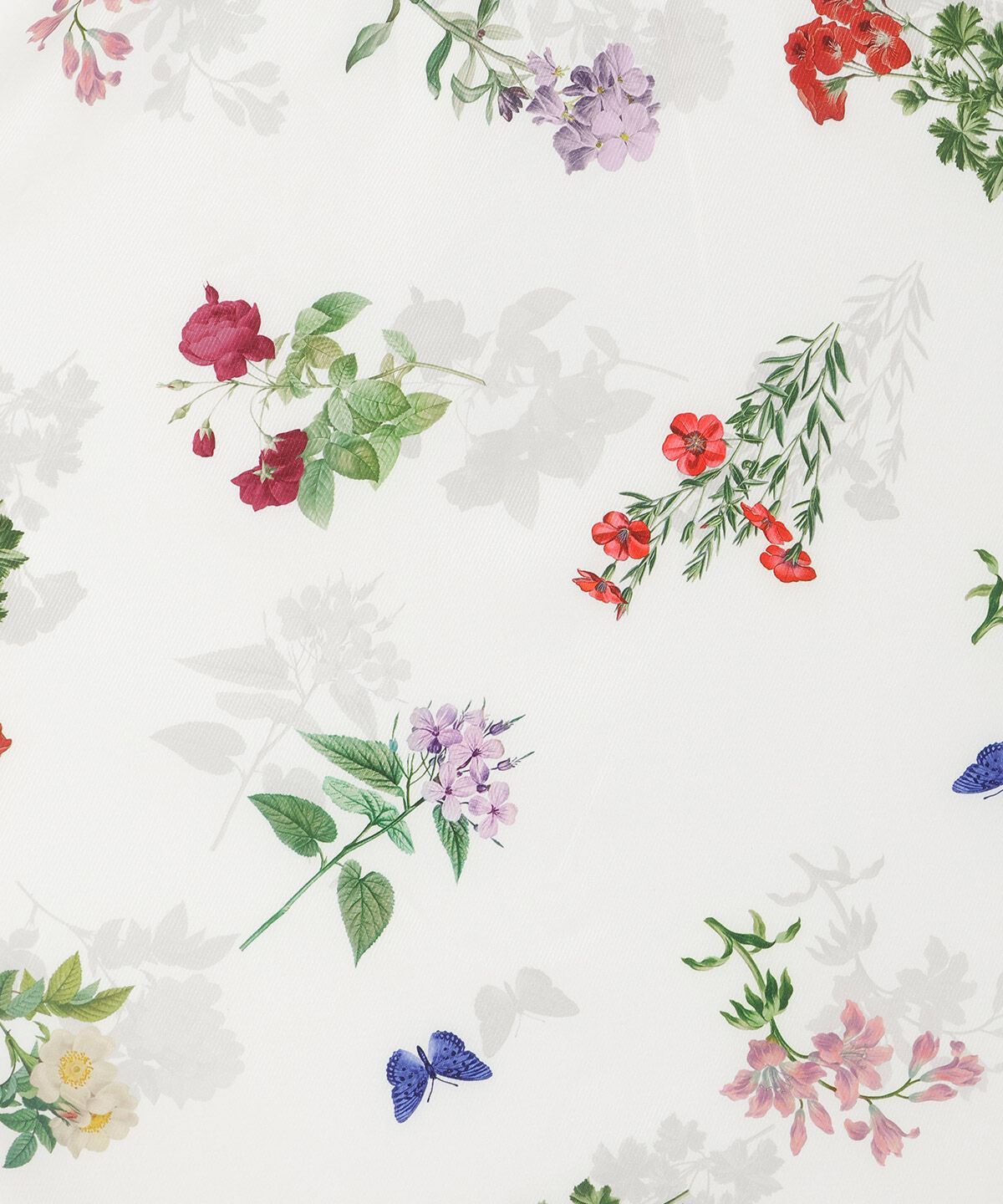 アンドクチュール「クラシックフラワープリント7分袖ワンピース」|ワンピース|