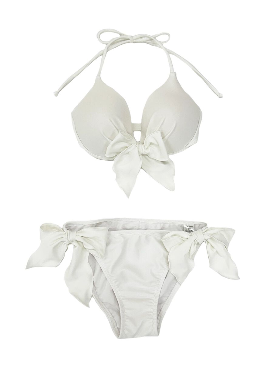PEAK&PINE「PEAK＆PINE25周年記念リボン付きワイヤービキニ」|ビキニ|