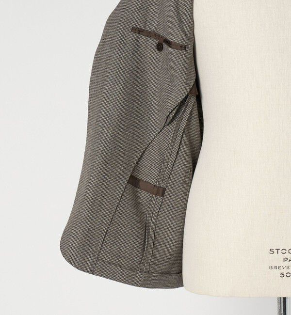 UNITED ARROWS「ハウンドトゥース シングル ３ボタン テーラード ジャケット R―MODEL」|スーツ|