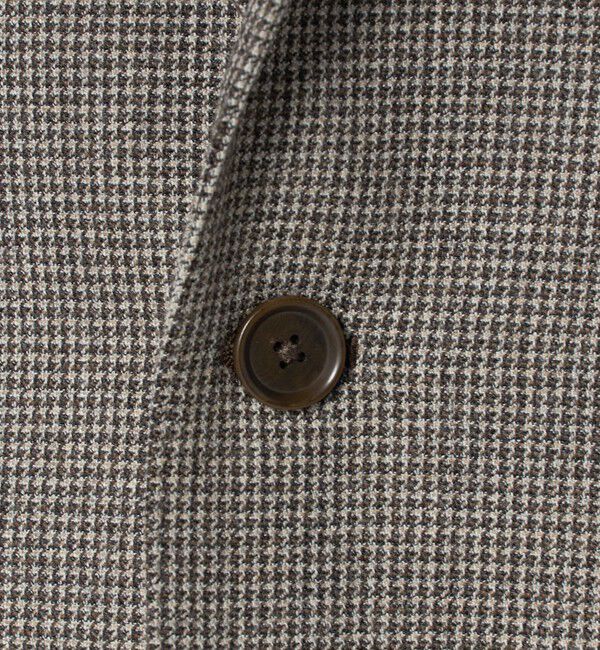 UNITED ARROWS「ハウンドトゥース シングル ３ボタン テーラード ジャケット R―MODEL」|スーツ|