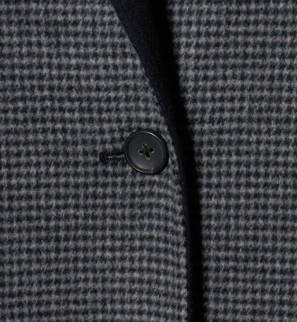 UNITED ARROWS リバー テーラード コート 36 ブラック リバー テーラード ジャケット コート（UNITED ARROWS）｜ルミネの