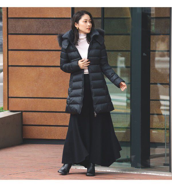 極美品　タトラス　ビームス　別注　サルマ　ダウン　ロング　ファー　 ラクーン TATRAS / SARMA ビリー ファー ダウンコート（Demi-Luxe BEAMS