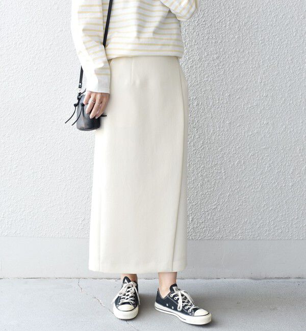 SHIPS for women「〈手洗い可能〉フロントスリットタイトスカート◇」|スカート|
