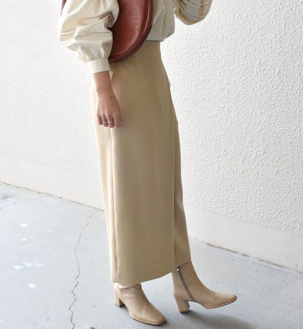 SHIPS for women「〈手洗い可能〉フロントスリットタイトスカート◇」|スカート|