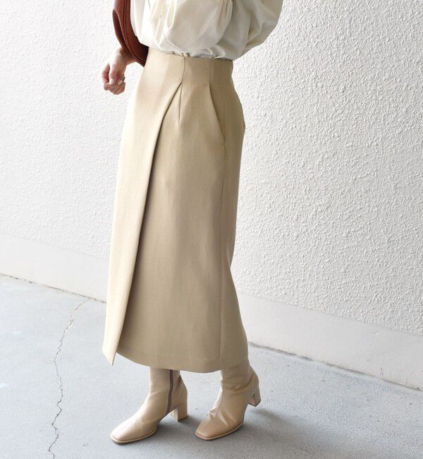 SHIPS for women「〈手洗い可能〉フロントスリットタイトスカート◇」|スカート|