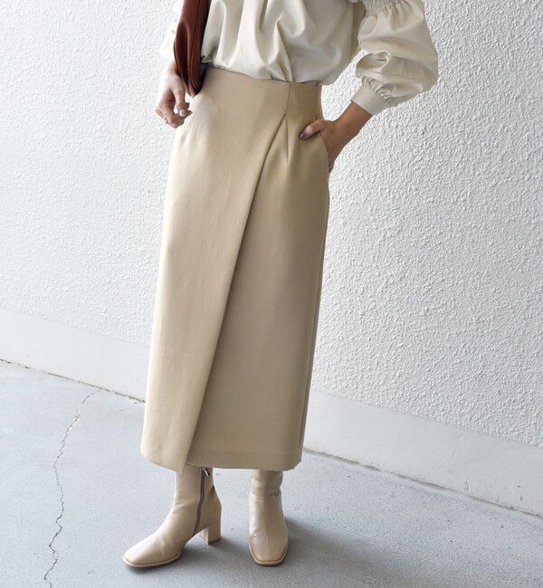 SHIPS for women「〈手洗い可能〉フロントスリットタイトスカート◇」|スカート|