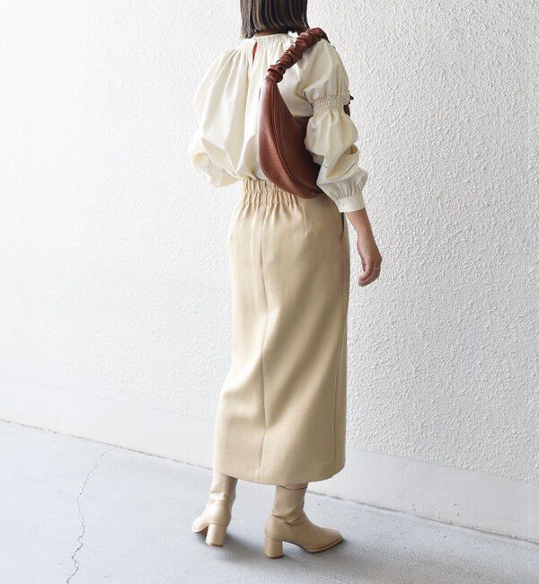 SHIPS for women「〈手洗い可能〉フロントスリットタイトスカート◇」|スカート|