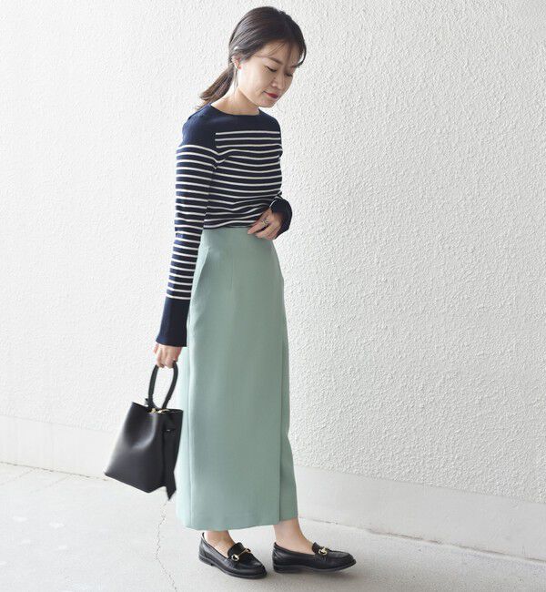 SHIPS for women「〈手洗い可能〉フロントスリットタイトスカート◇」|スカート|
