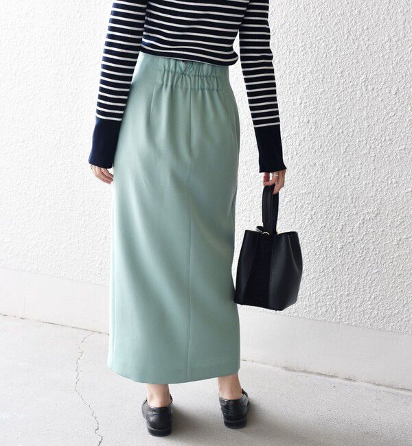 SHIPS for women「〈手洗い可能〉フロントスリットタイトスカート◇」|スカート|