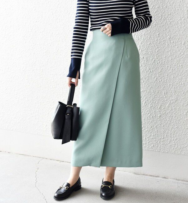 SHIPS for women「〈手洗い可能〉フロントスリットタイトスカート◇」|スカート|