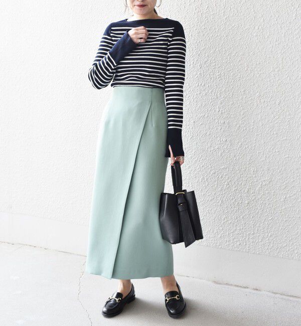 SHIPS for women「〈手洗い可能〉フロントスリットタイトスカート◇」|スカート|