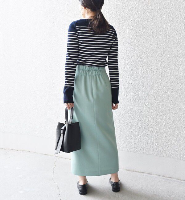 SHIPS for women「〈手洗い可能〉フロントスリットタイトスカート◇」|スカート|