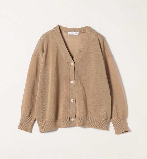 quaranciel「quaranciel:〈手洗い可能〉バルキー Vネック ニット カーディガン」|カーディガン|