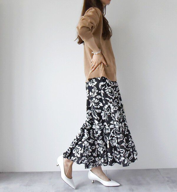 quaranciel「quaranciel:〈手洗い可能〉バルキー Vネック ニット カーディガン」|カーディガン|