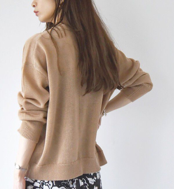 quaranciel「quaranciel:〈手洗い可能〉バルキー Vネック ニット カーディガン」|カーディガン|