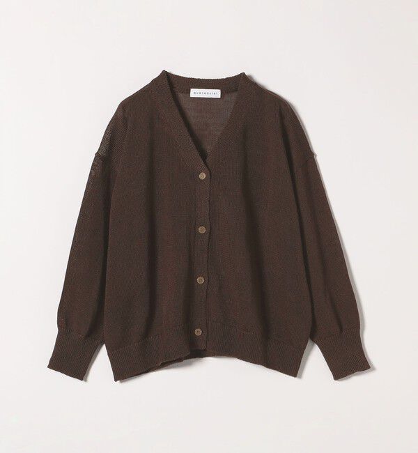 quaranciel「quaranciel:〈手洗い可能〉バルキー Vネック ニット カーディガン」|カーディガン|
