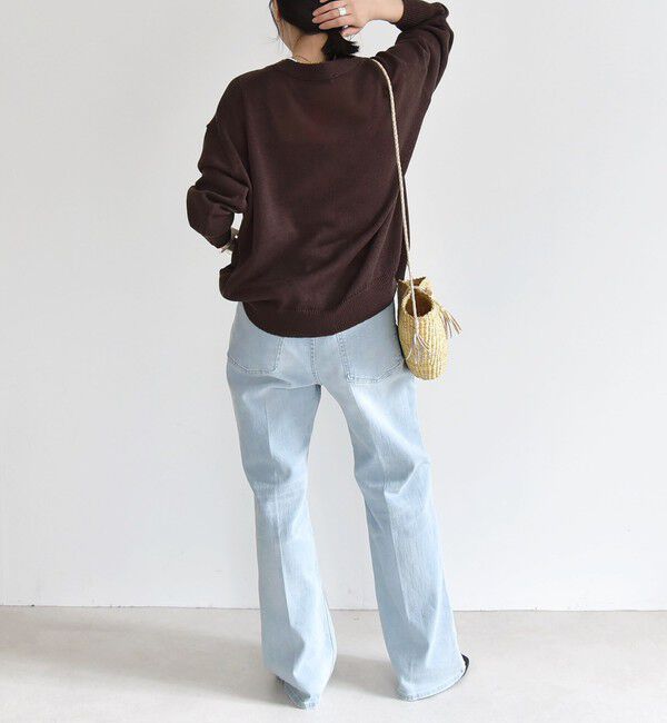 quaranciel「quaranciel:〈手洗い可能〉バルキー Vネック ニット カーディガン」|カーディガン|