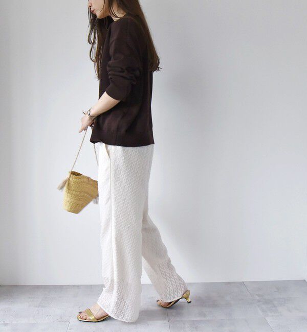 quaranciel「quaranciel:〈手洗い可能〉バルキー Vネック ニット カーディガン」|カーディガン|