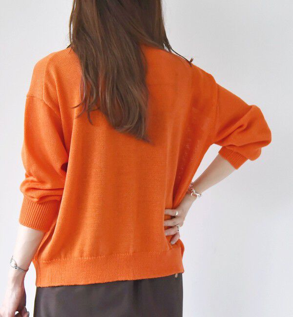 quaranciel「quaranciel:〈手洗い可能〉バルキー Vネック ニット カーディガン」|カーディガン|