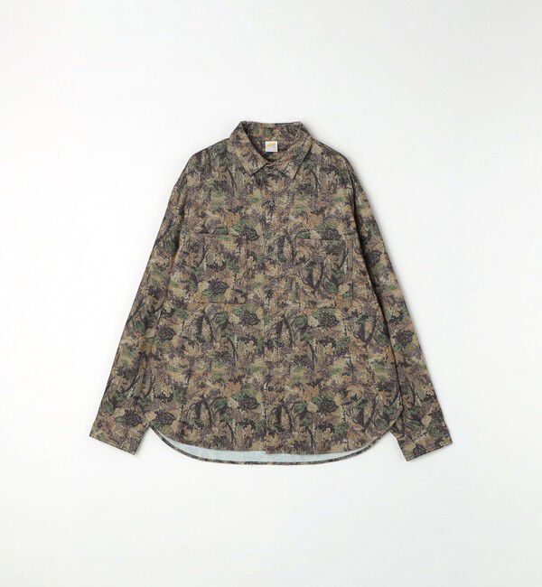 SHIPS any「【SHIPS any別注】sports wear: オーバーサイズ フランネル パターン プリント シャツ◇」|シャツ・ブラウス|