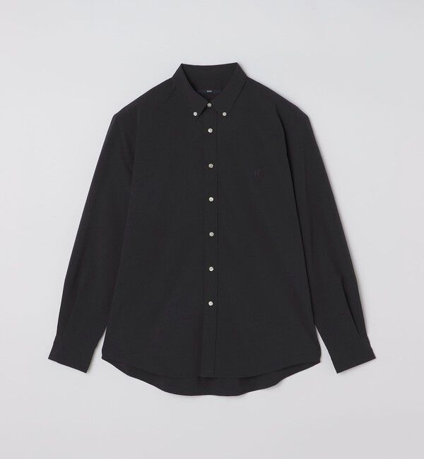 SHIPS「【WEB限定】SHIPS: SOLOTEX(R) DRY ワンポイントロゴ シアサッカー ボタンダウンシャツ」|シャツ・ブラウス|