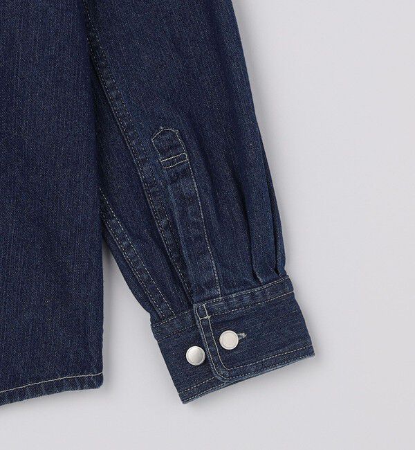 SHIPS「BATEAUX DE SHIPS: デニム シャツ アウター」|シャツ・ブラウス|