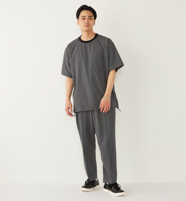 SHIPS Colors 「SHIPS Colors:〈接触冷感・吸水速乾・洗濯機可能〉ライト サッカー Tシャツ」|Tシャツ・カットソー|