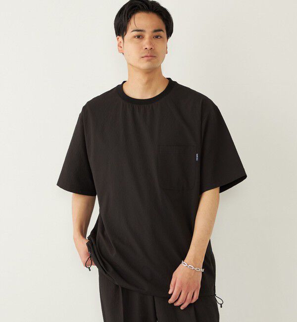 SHIPS Colors 「SHIPS Colors:〈接触冷感・吸水速乾・洗濯機可能〉ライト サッカー Tシャツ」|Tシャツ・カットソー|