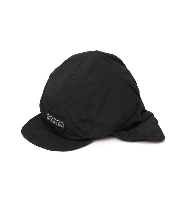 SHIPS KIDS「THE PARK SHOP:SPACE GOGGLE CAP 耳当て付き キャップ」|キャップ・キャスケット|ブラック