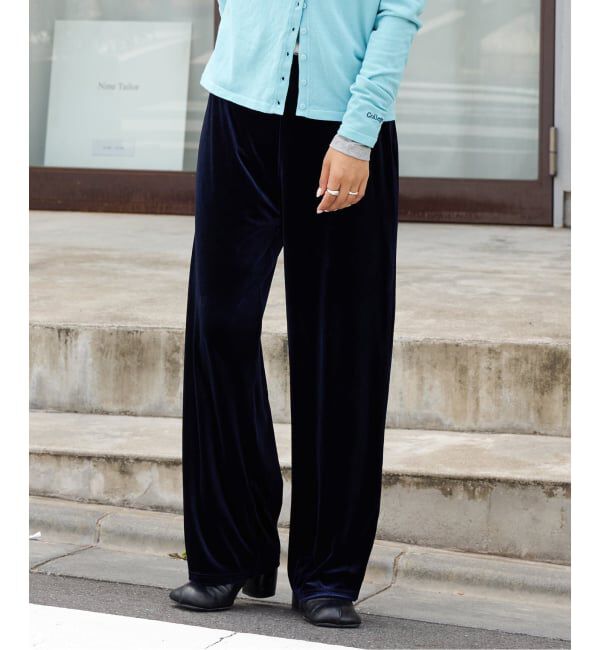 OUTDOOR PRODUCTS ベロアパンツ 新色追加 ベロアフレアパンツ（OUTDOOR PRODUCTS Usual Things