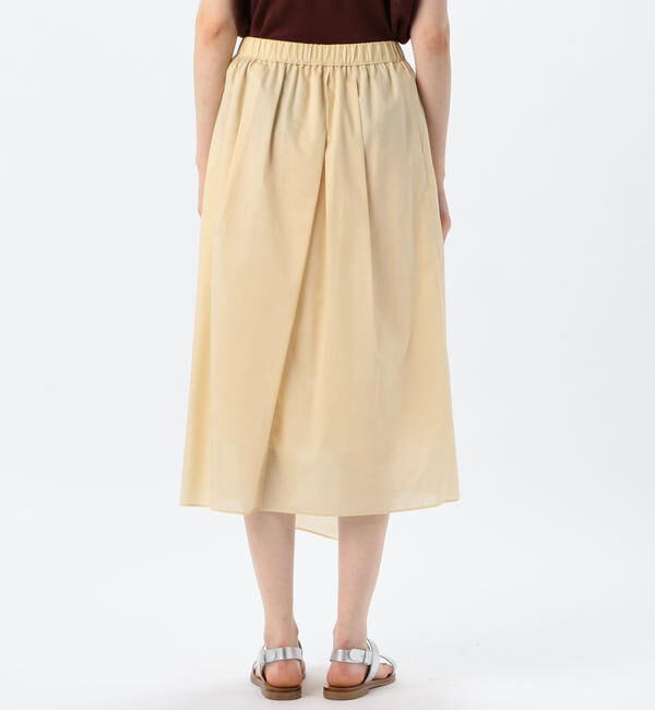 Ballsey「シアーローン アシンメトリーフレアスカート」|フレア|