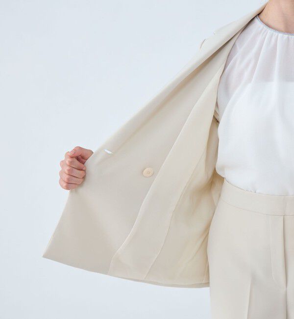 Ballsey「ドライダブルクロス ダブルブレストジャケット」|テーラードジャケット|